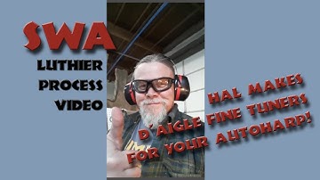 Machining Cool Autoharp Fine Tuners: Hal Weeks at d