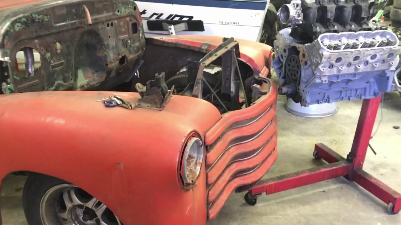 47 53 Chevy Truck S10 Frame Swap | Webframes.org