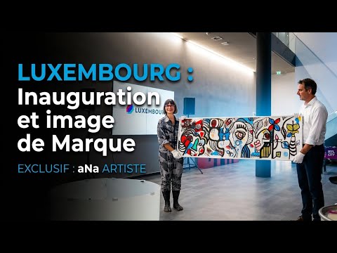LUXEMBOURG Bureau des Congrès Animation Inauguration lancement de marque - aNa et Christophe Chazot