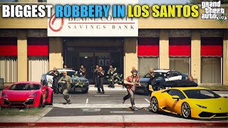 STEALING TWO HYPER CARS FOR ROBBERY IN LOS SANTOS | GTA 5 GAMEPLAY