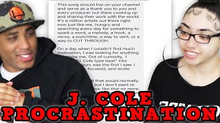 MY DAD REACTS TO J. Cole - Procrastination (Broke) REACTION