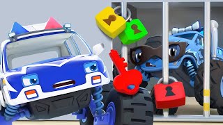 🚓Who Took the Cake? | Monster Police Truck Rescue Team | Kids Song | BabyBus - Cars World
