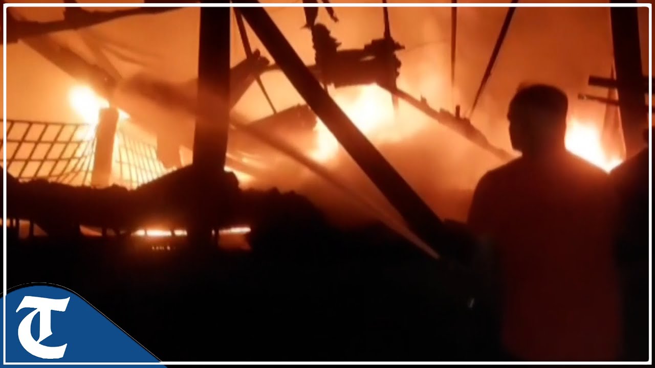 Ludhiana: Fire breaks out at plastic factory near Jandiali village