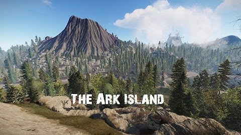 The Ark-Island 3k Custom Map for Rust