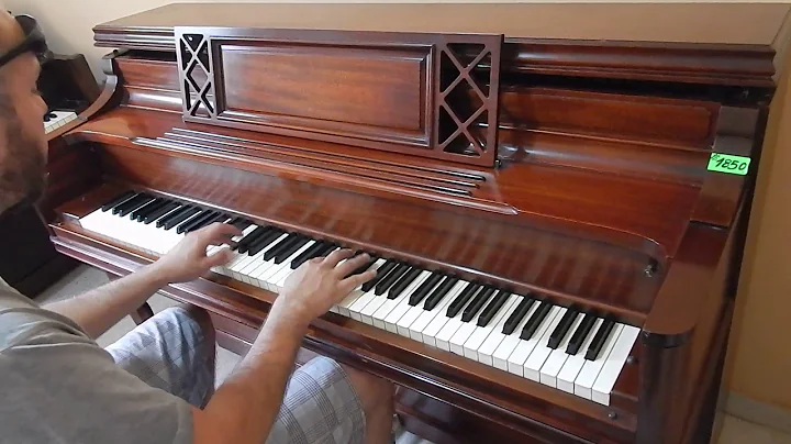 PIANO ACUSTICO VERTICAL MARCA STORY AND CLARK MADE...