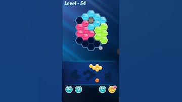 Block Hexa Puzzle Novice Level 54 Walkthrough