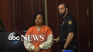 Woman accused of kidnapping baby faces bio mom in court