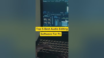 Top 5 Best Audio Editing Software for PC #software #viralvideo #viralshorts #audioediting