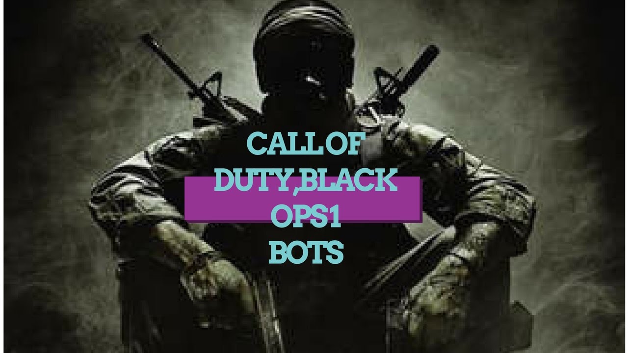 does call of duty black ops 1 have bots on gun game