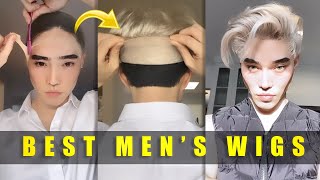 Introducing Moonfiber Mens Wigs Best Mens Wig Transformation Tutorial How To Mens Wig