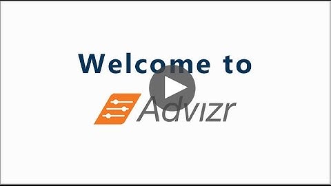Comprehensive Advizr Demo