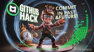 GitHub Time Travel Hack: Boost Your Commit Graph with Past &amp; Future Commits! ⏰