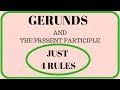 GERUNDS AND THE PRESENT PARTICIPLE // IMPORTANT RULES WITH EXAMPLES // Easy Learning With Himaal