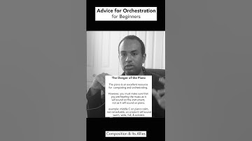Orchestration for Beginners | The Danger of Relying on the Piano #composition #orchestration