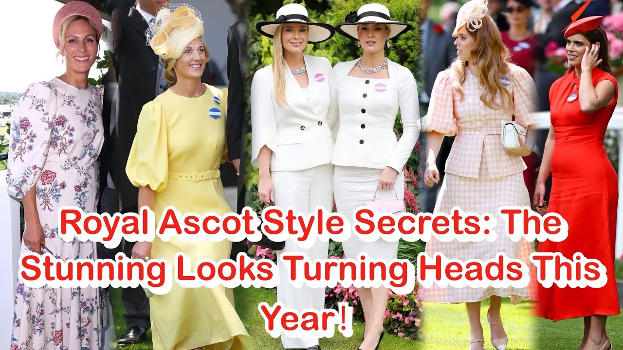 Секреты стиля Royal Ascot: потрясающие образы, которые привлекают внимание в этом году!