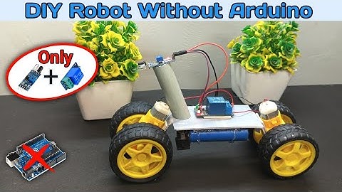 🔥IR Sensor Robot Without Arduino | Simple DIY Robotics Project