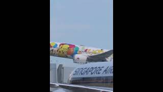 Scoot Pokémon 787-9 livery takeoff #airplane