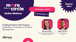 [Webinar] Crafting Products with Purpose: A Marketer's Transition to Product Management