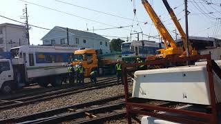 元福井鉄道の802釣り上げ1