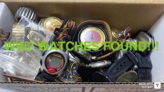 Ww2 watches found in mystery watch deal