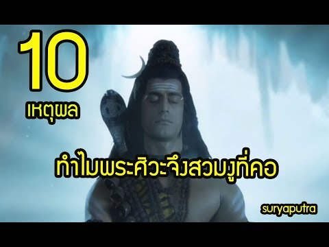 10 เหตุผล ทำไมพระศิวะ (อิศวร) จึงมีงูคล้องคอ เป็นสร้อยสังวาลย์ พญานาค ชื่อ วาสุกรี