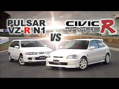 Eng Cc Civic Type R Ek9 B16b Vs Pulsar Vz R N1 Sr16ve Maze 1998 Youtube