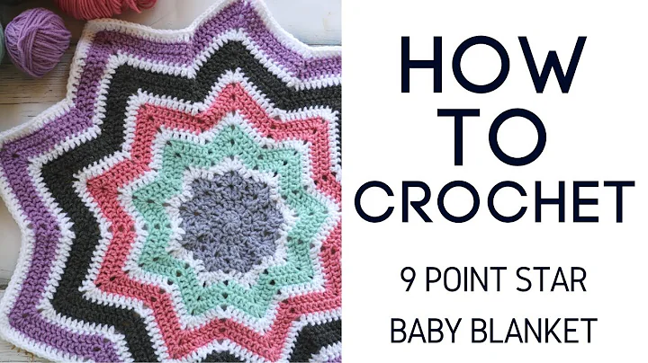 Gorgeous Crochet Star Baby Lovey