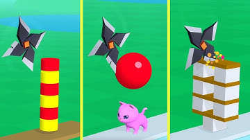 Dont Slice The Cats - Very Satisfying and Relaxing ASMR Slicing Video Game