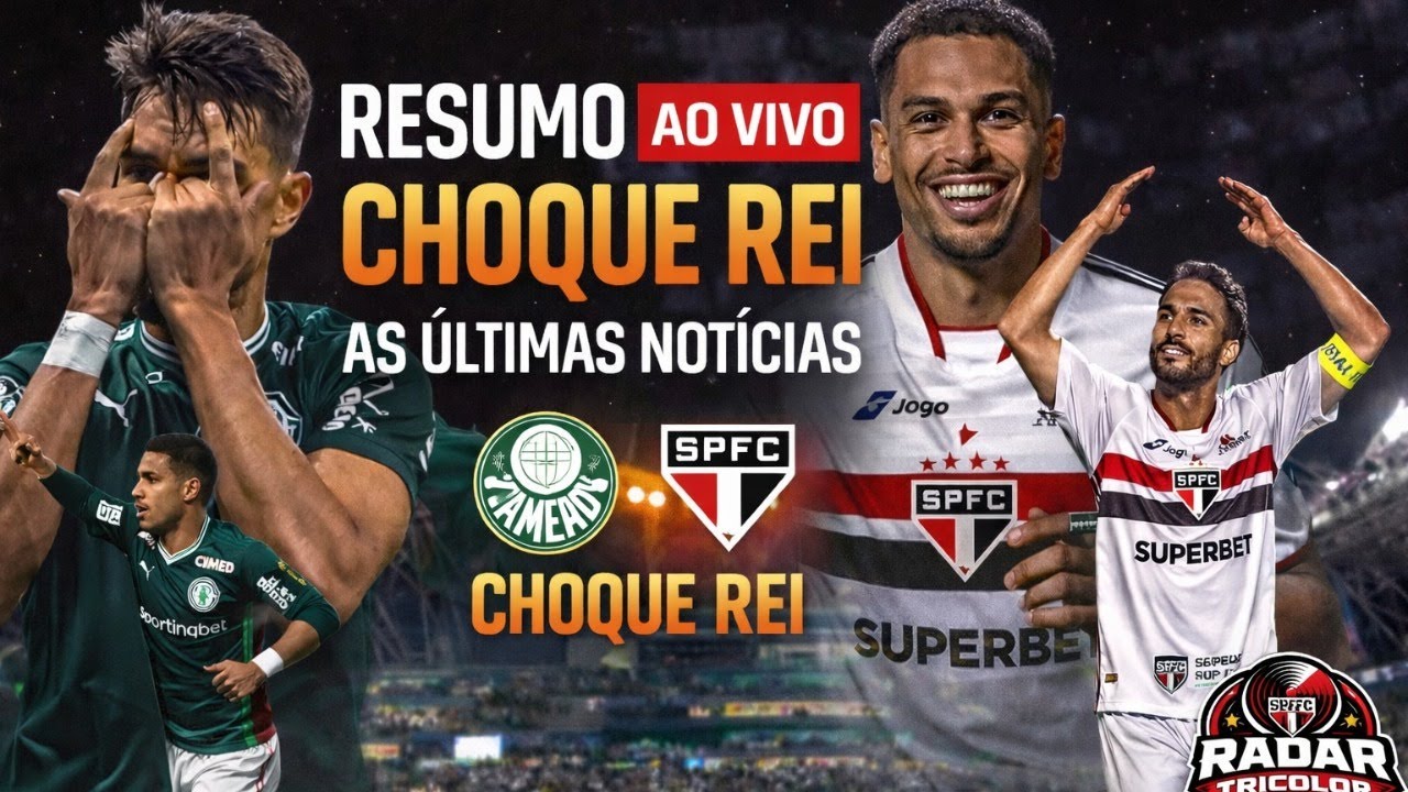LIVE SABADÃO TRICOLOR - AO VIVO - CHOQUE REI - ÚLTIMAS NOTÍCIAS DE PREPARAÇÃO