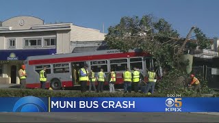 SF Muni Bus Driver Still Critical After Frightening Early Morning Marina Crash screenshot 2