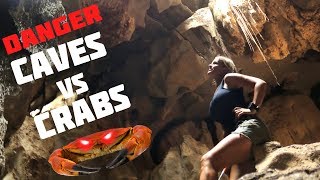 Пещеры в Камбодже  возле Кампота. Крабовый рынок в Кепе. Caves in Cambodia. Crab market in Kep.