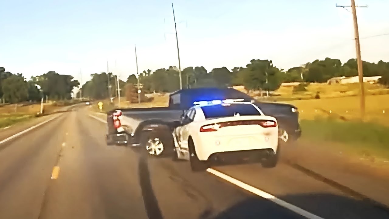 Wild High-Speed Chase Ends With PIT Maneuver in Mulberry, Arkansas ...