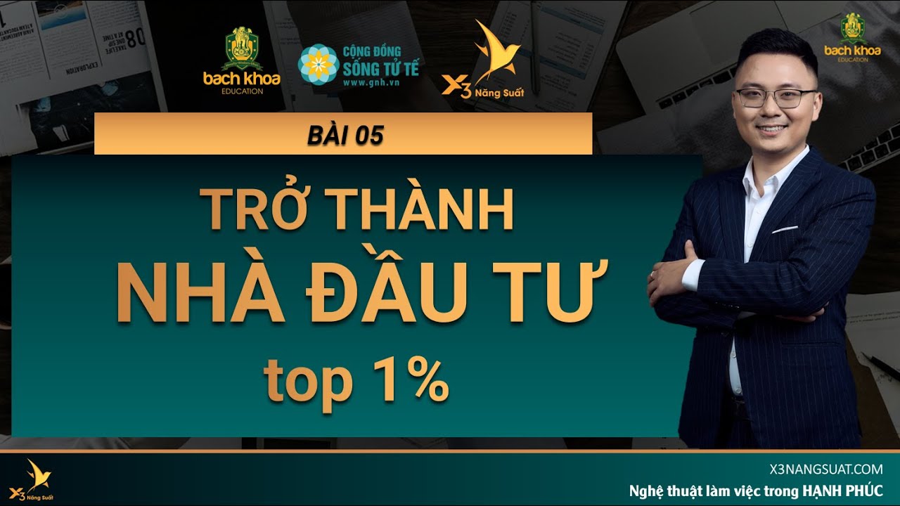 Outline Video BÀI 5 - TRỞ THÀNH 1 NHÀ ĐẦU TƯ TOP 1%