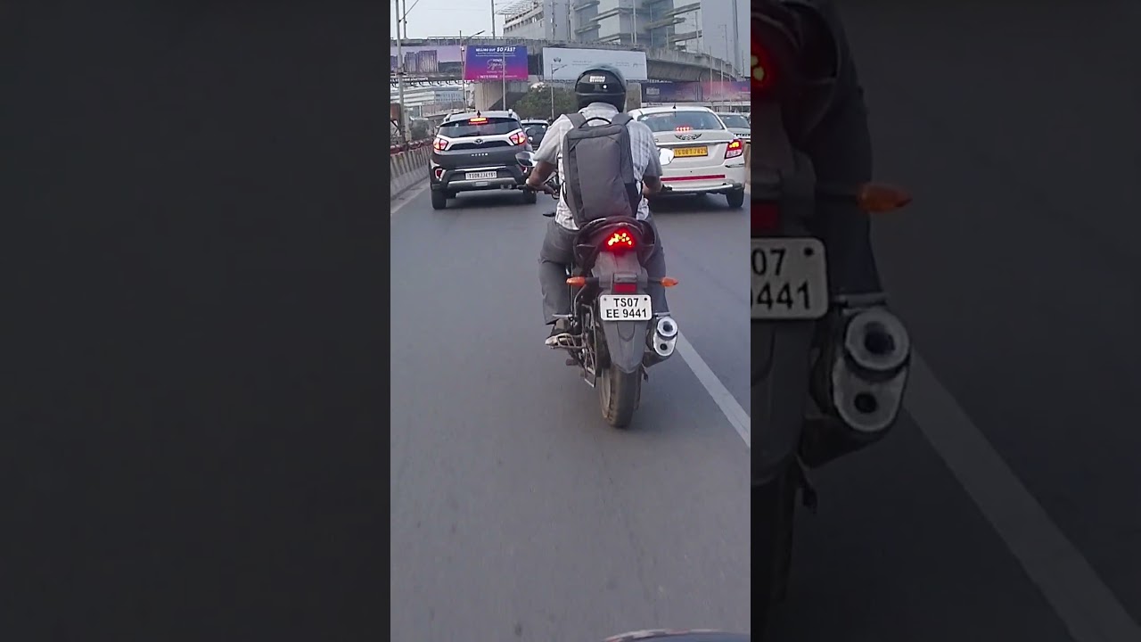HITEC City Bridge Morning Ride | Hyderabad POV 