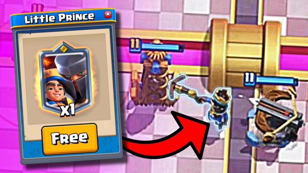 The Little Prince is Broken! 🔥 #clashroyale #evolution #archers #litt, little prince decks