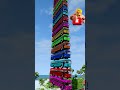 81 💞💞💞buses cresh tower fall | beamng drive | beamng | BeamNG.Drive #beamng #991 #shorts
