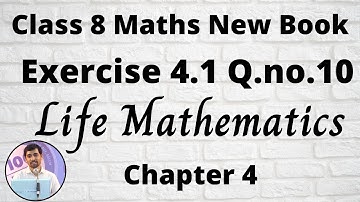TN Class 8 Maths Life Mathematics Exercise 4.1 Q.no.10 Applications of Percentage in Word Problems
