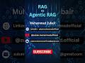 Agentic RAG vs RAG Explained in 50 Seconds | Fast Agentic RAG Workflow Guide