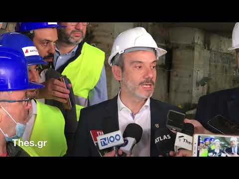 Επίσκεψη Δημάρχου Θεσσαλονίκης στο υπό κατασκευή έργο του μετρό