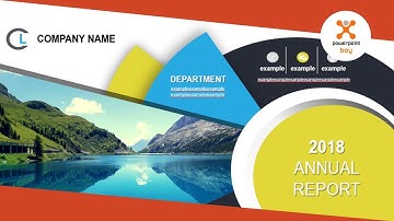 Powerpoint ตัวอย่างการทำหน้าปก Ex 4 (อธิบายทีละขั้นตอน)