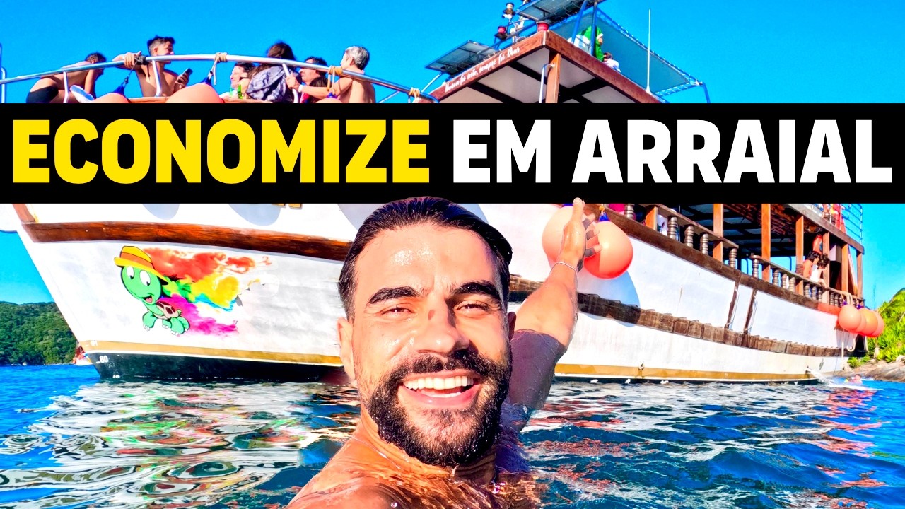 ARRAIAL DO CABO: Passeio barato com almoço incluso, bate e volta saindo do Rio.