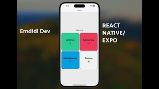 Building a React Native Expo Math Game: Addition, Subtraction, Multiplication, and Division - Part 1 screenshot 2