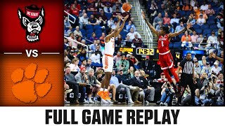 NC State vs. Clemson Full Game Replay | 2023 New York Life ACC Men’s Basketball Tournament