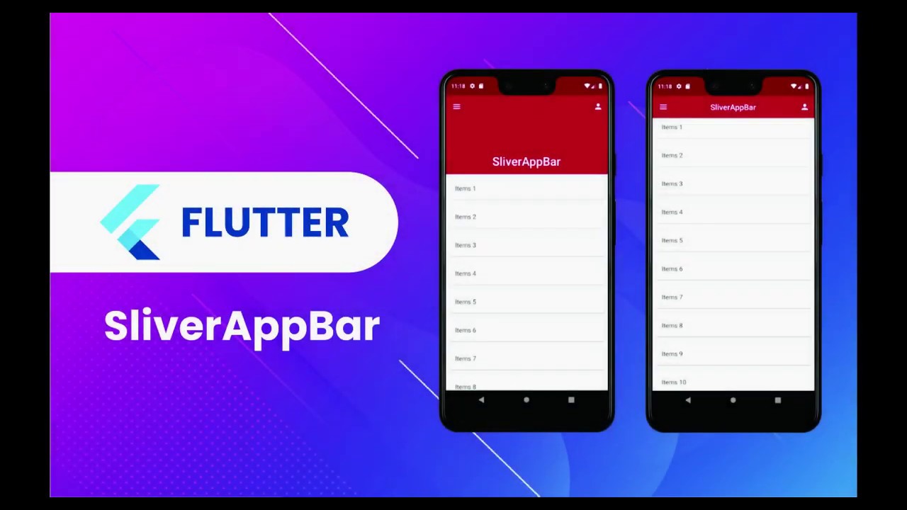 Flutter Widget How To Add Sliverappbar To Your App In Flutter | My XXX ...