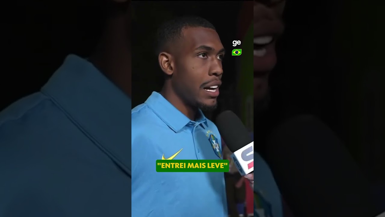 RAYAN: "ENTREI MAIS LEVE" | #shorts | Copa do Mundo 2026 | ge.globo