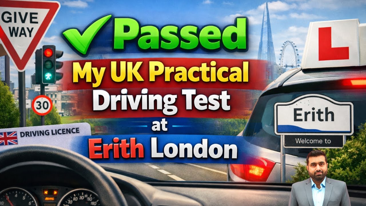 UK Practical Driving Test at Erith London | I Passed 🚗