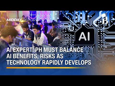 AI expert: PH must balance AI benefits, risks as technology rapidly develops | Midday Report