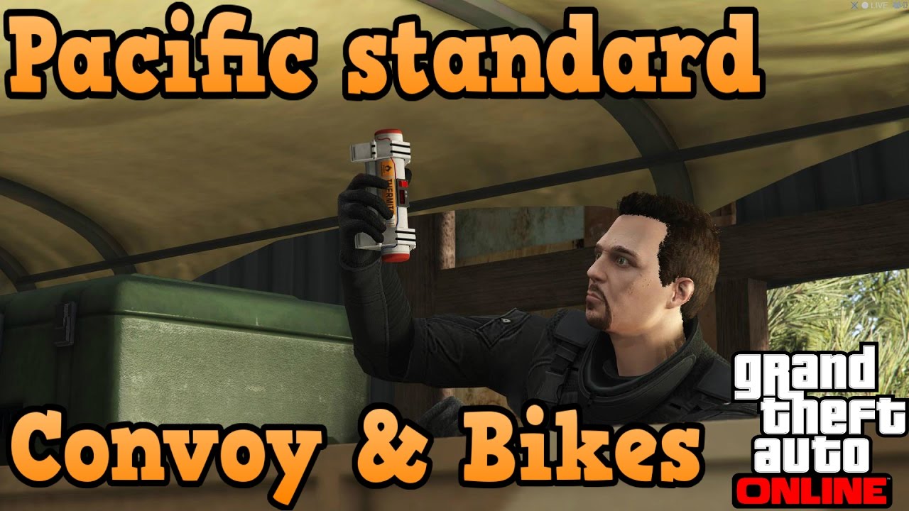 GTA online heist guides - Pacific standard Convoy & Bikes