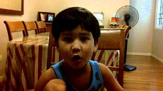Interview with tsunami expert aged 5