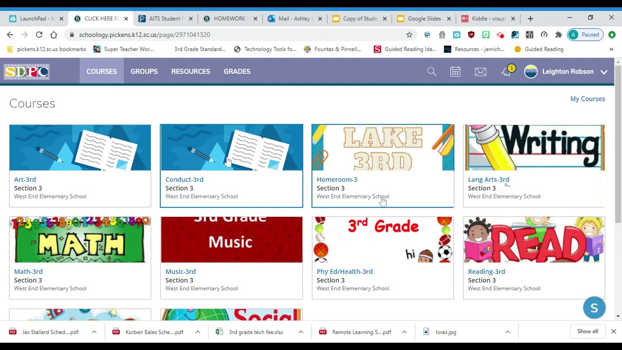 Schoology Assignments and Webex Help - YouTube